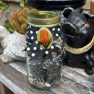 Mystery 2lb Jewelry Jar Elegant Wearable Bundle Lot Mix